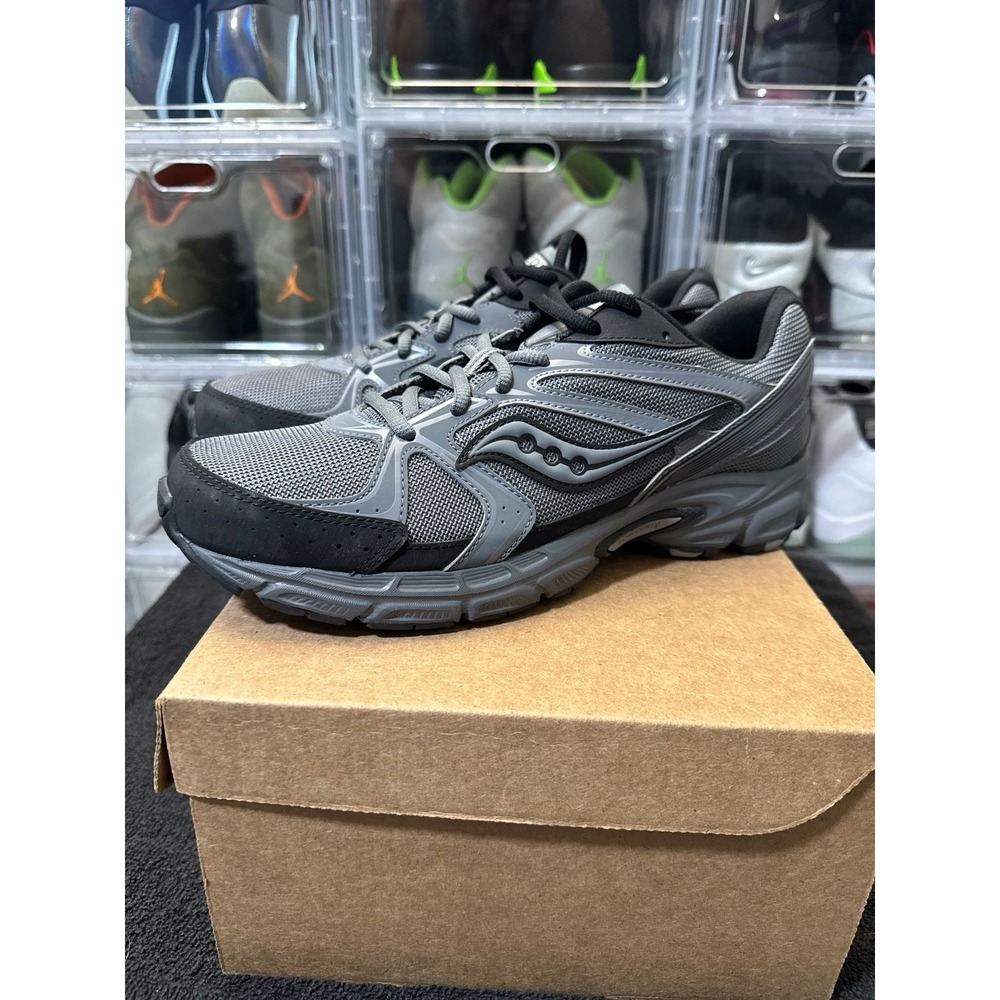 Saucony Ride Millennium Armor grey/black salesman sample size 9 men DS